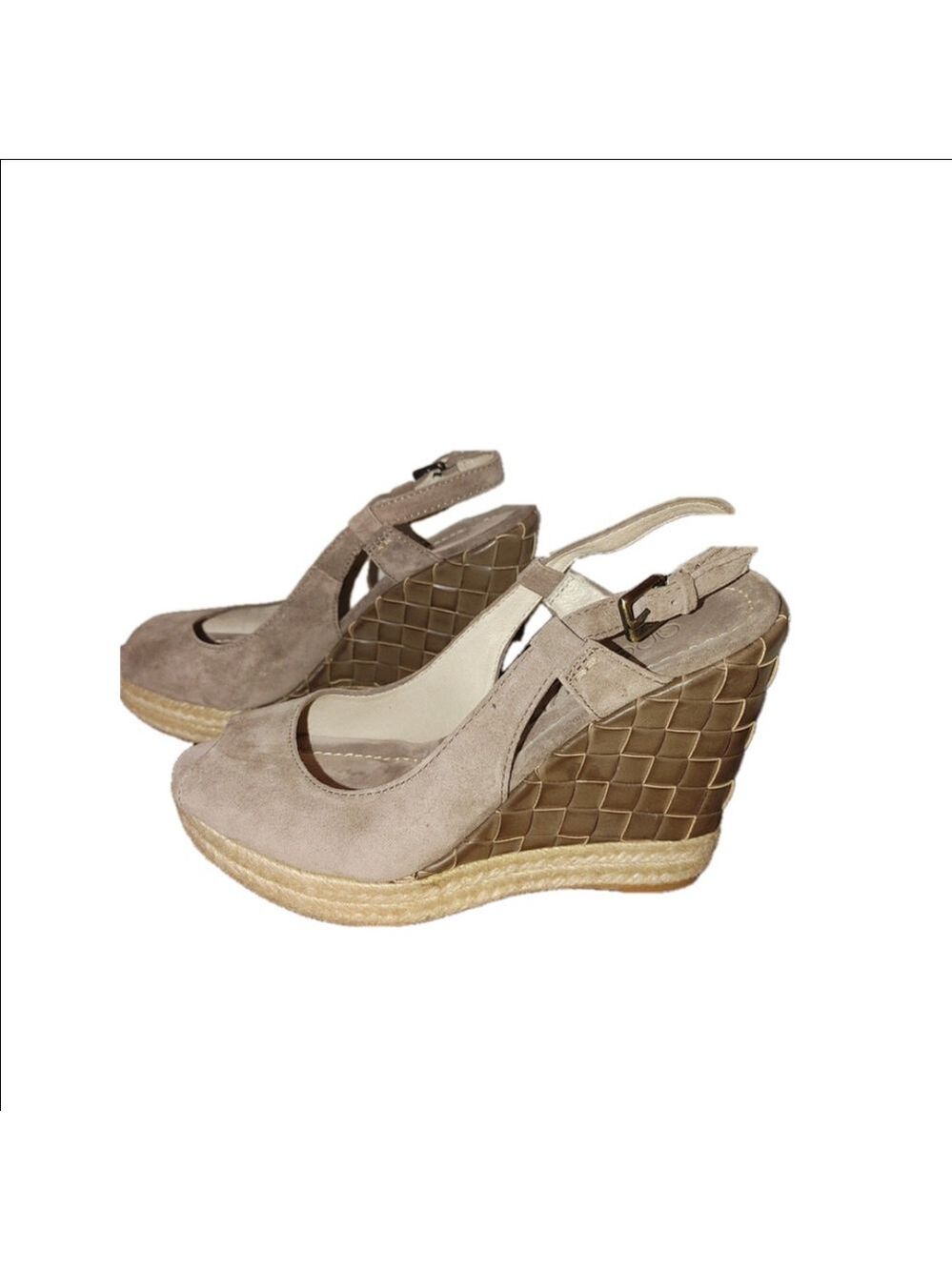 Apepazza Carmela Suede Wedges Size 9